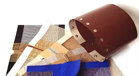 Glass Fabric Bands and Mesh Impregnated with PTFE