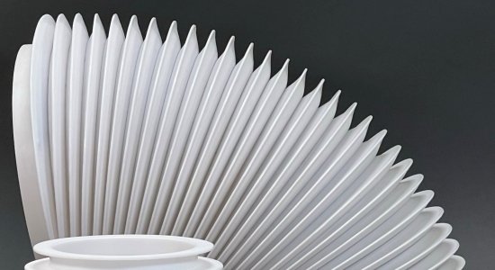 PTFE bellows and machining