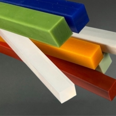Rectangular silicone profiles