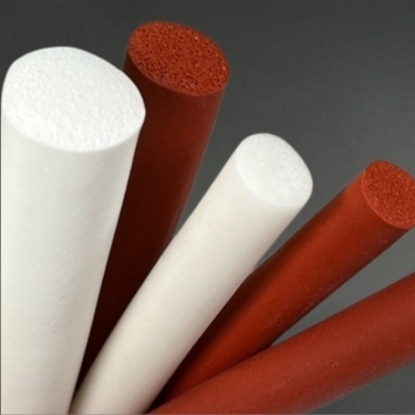 Silicone cords spongy