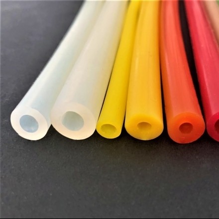 Tuyau silicone transparent 6x12mm (L=50m) de tuyaux en silicone transparent