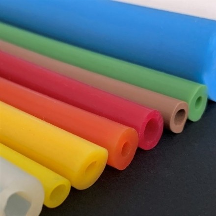 Manguera de silicona más flexible calidad alimentaria tubo bebida refrescante multicolor
