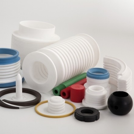 PTFE bellows and machining