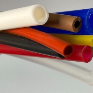 M. CREAM SILICONE TUBE FOOD GRADE THT (280ºC) 60°SH  (±5)  Øe 21,6 mm X Øi 20 mm  E1