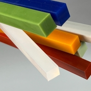 Rectangular silicone profiles