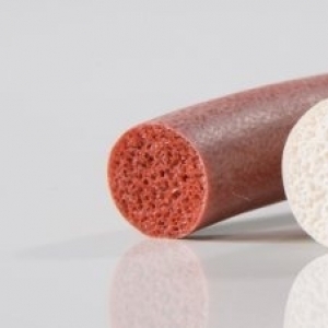 M. BLACK SILICONE CORD SPONGE 0,25 gr/cm³ Ø 5 mm