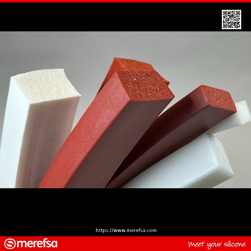 MEREFSA - Meet Your Silicone  Perfiles de silicona esponjosa