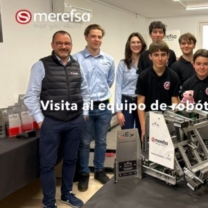 Impulsando el talento joven: Merefsa apoya al equipo de robótica Sweet Bubbles