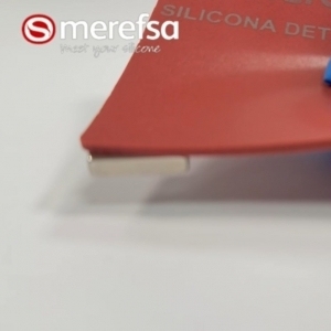 Silicona metal detectable Merefsa.